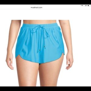 Time and Tru leaf side swim shorts size 2x 18/20